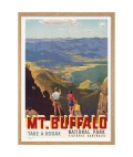 Retro Print | Mt Buffalo